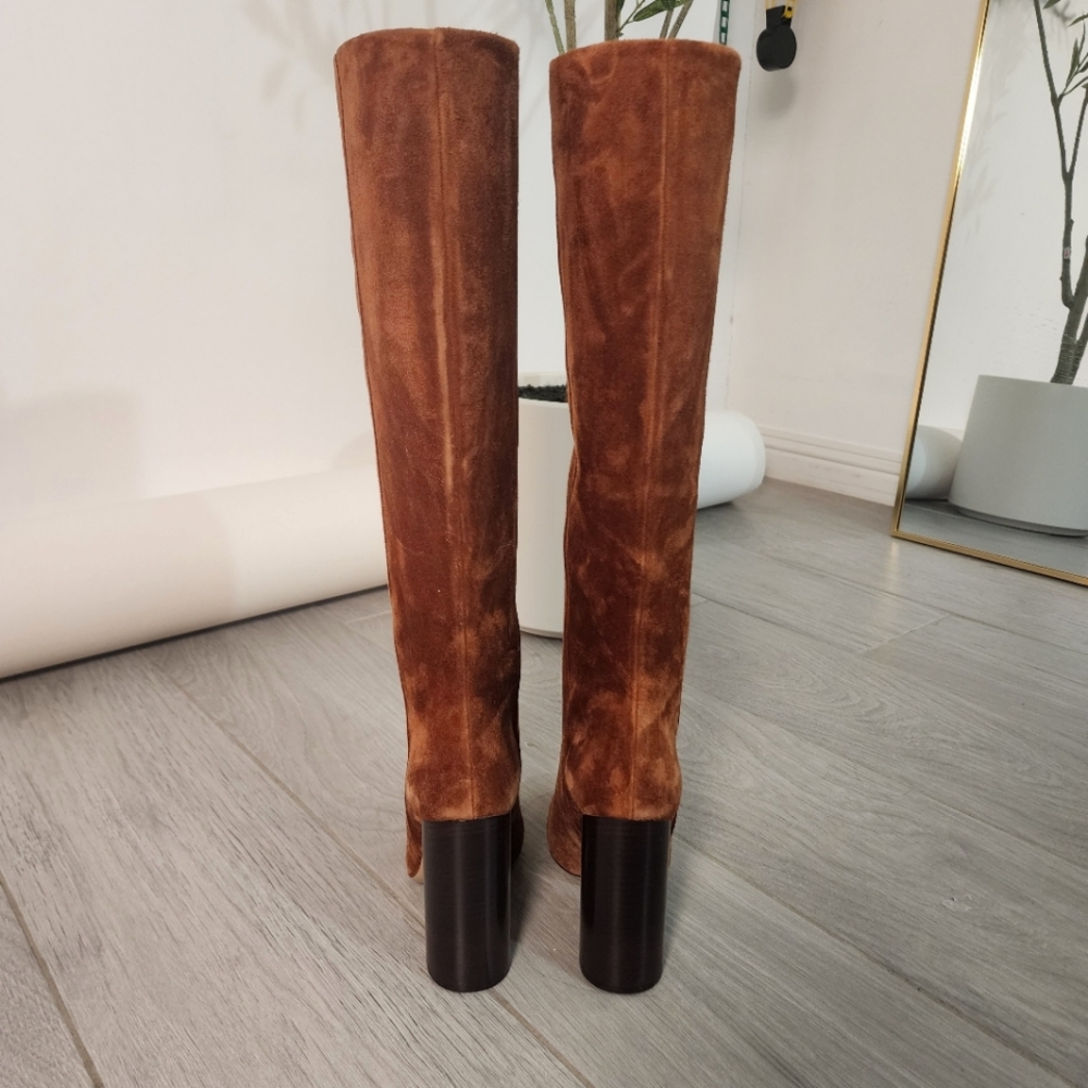 Ferragamo knee high boots - Picture 3 of 12